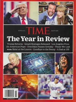 Time Magazine Special: 2025 Year in Review - Image 1 of 2