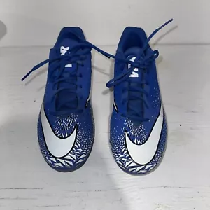 Nike Mens Vapor Shark 2 Football Cleats Size 10 Shoes Blue White 833391-410 - Picture 1 of 8