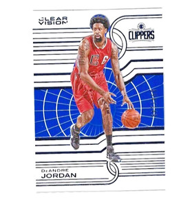 2015-16 Panini Clear Vision SP Blue Parallel #15 DeAndre Jordan #094/149