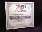 Vintage Asbach Uralt Chocolate Box German Wood Hinged Etched with Clasp 10"x 9" 