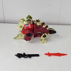 Figura de acción Hasbro Transformers G2 Snarl Dinobots 1992 pierna rota completa de colección - Imagen 1 de 12