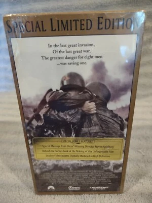 Saving Private Ryan Movie Special Limited Edition SEALED VHS Tape Set Rated R  - Image 1 of 4
