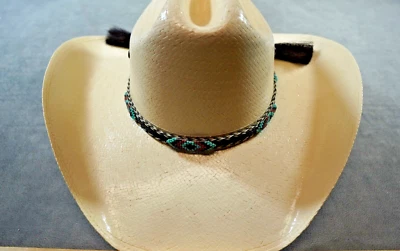 Sombrero de vaquero occidental de paja Justin 10X para hombre de Milano Hat Company marfil 58 7 1/4 Foto 1 de 4