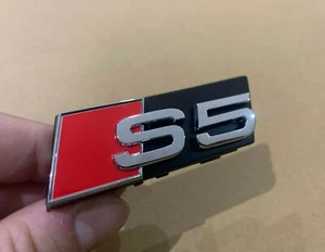 OEM Style A5 Upgrade Looking S5 Front Grille Emblem Badge for Audi A5 - Picture 1 of 4