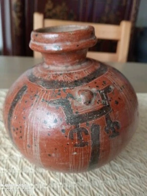 Bol précolombienne en terre cuite culture chorotega Guanacaste. Costa Rica - Photo 1/4