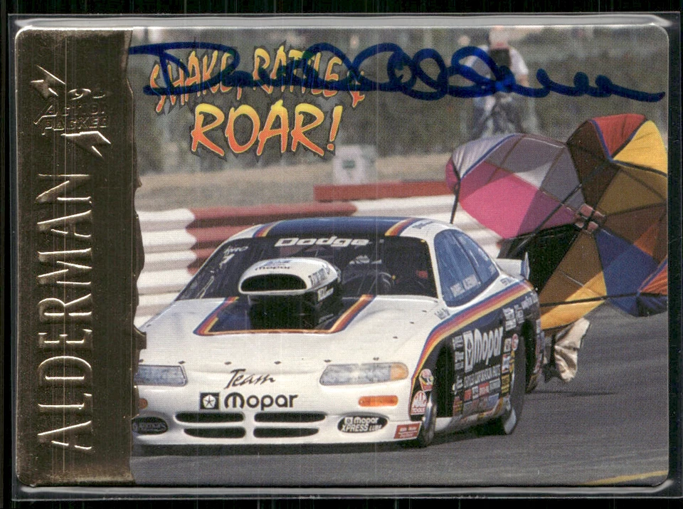 Darrell Alderman Signed 1995 Action Packed IP Auto #21 - Image 1 of 2