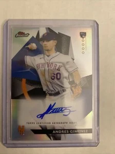 2021, Andres Gimenez, Topps Finest Rookie Variation Auto #FRDA-AG - Photo 1/2