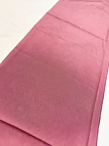 Vintage Japanese kiomono fabric silk Burguandy Base 43" x 14" v478 - Picture 1 of 10