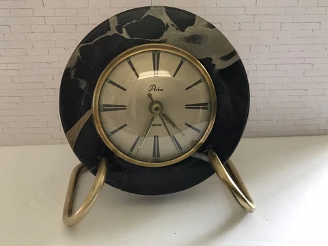 Vintage Artco Clock Non Working For Parts Only Cover