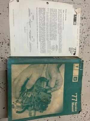 Pontiac Grand Prix Firebird Bonneville 1977 juego manual de reparación de servicio con extra Foto 1 de 4