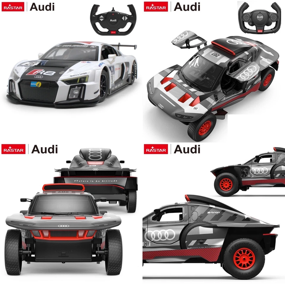 Rastar Audi Kids Toy Car with Remote Control Various Models 1:14 Scale RC Toy - Image 1 of 1