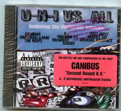 G6-4 U-N-I VS. ALL Featuring The Universal Emcees .. 1998 - PROMO - CD - HIP-HOP - Image 1 of 2
