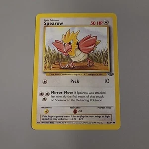 Spearow 62/64 - Common - WoTC Vintage Jungle Set Pokemon TCG Card - Picture 1 of 2