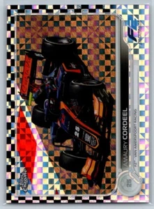 2022 Topps Chrome F1 Checker Flag Amaury Cordeel - Bild 1 von 2