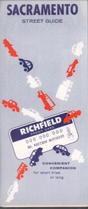 1962 Richfield Road Map: Sacramento NOS - Picture 1 of 1