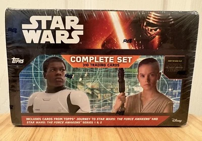 2016 Topps STAR WARS THE FORCE AWAKENS Complete Trading Card Set FACTORY SEALED - Image 1 of 4