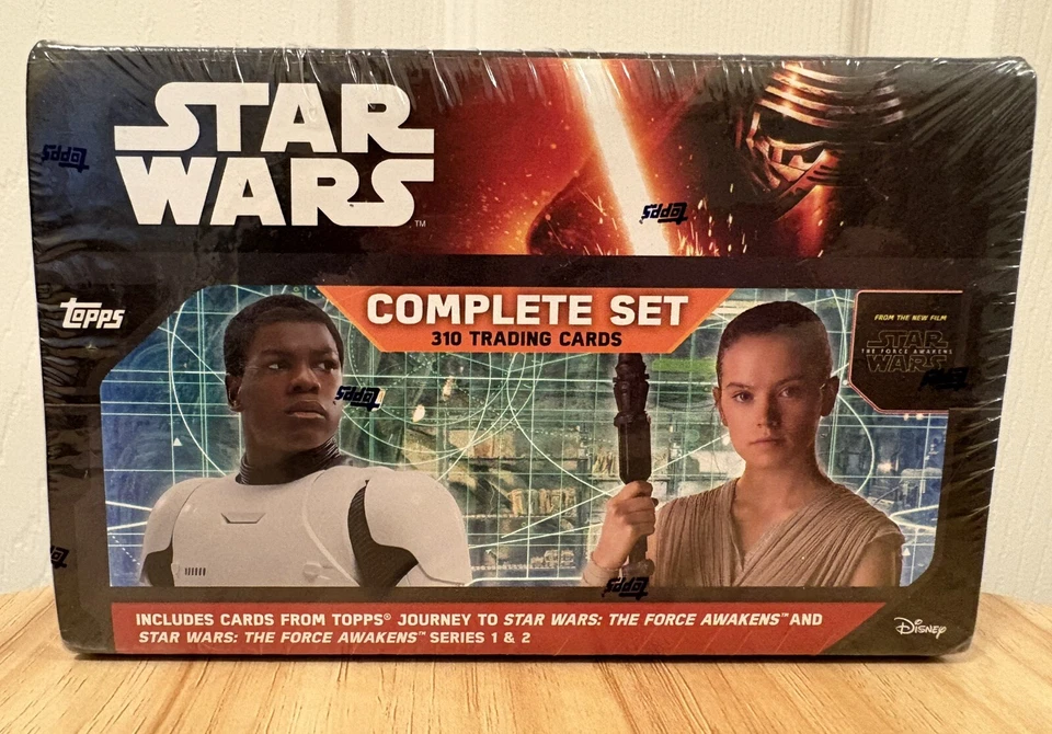 2016 Topps STAR WARS THE FORCE AWAKENS Complete Trading Card Set FACTORY SEALED - Image 1 of 4