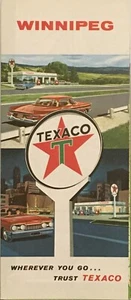 1960 Texaco Road Map: Winnipeg NOS - Bild 1 von 1