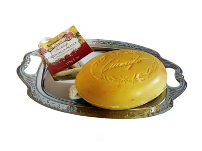 Kordelseife Sheabutter GRAPEFRUIT ORANGE Duschseife fruchtig 175g Einseifer