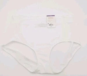 Warner's No Pinching No Problems Lace Brief Panty Size 2X/9 White  - Picture 1 of 5