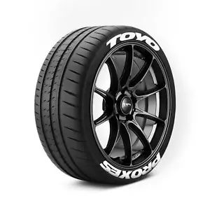 TOYO PROXES Tyre Stickers - High Quality Tyre Lettering | Made in the UK - Picture 1 of 1