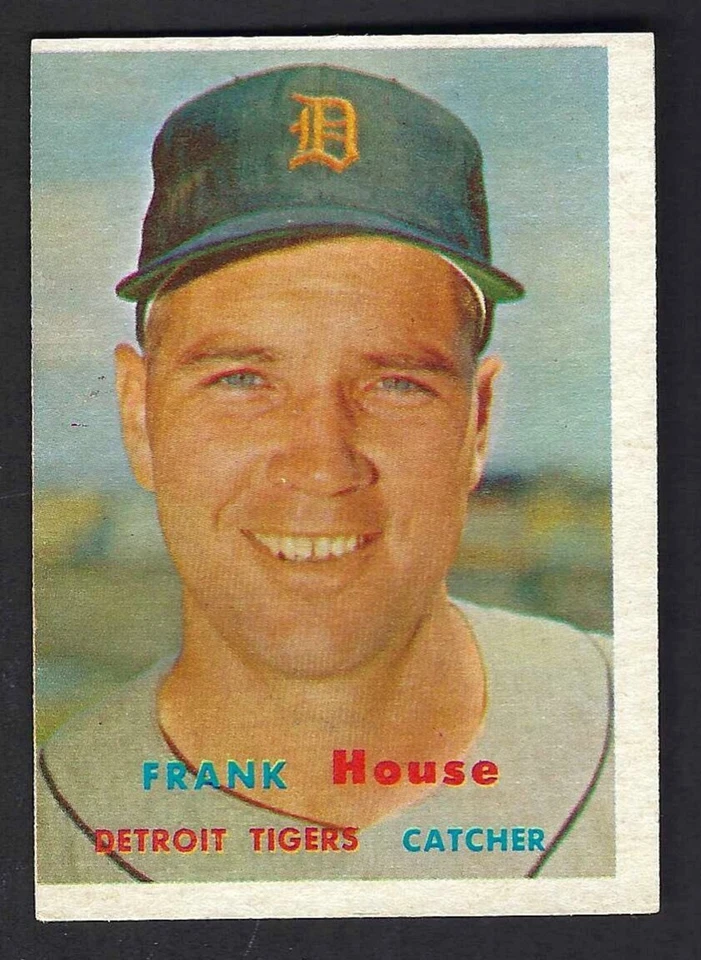 1957 Topps #223 Frank House Detroit Tigers o/c NM - Image 1 of 1