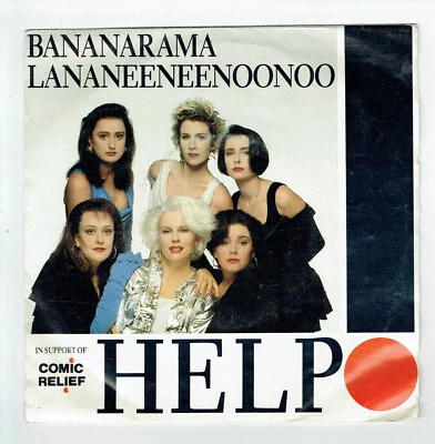 Bananarama Vinyl 45 Runden 7 " Help Lennon Mccartney Beatles Lananeeneenoonoo - Bild 1 von 3