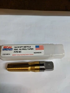 Regal Cutting Tools 1302190014 - 1/4-18 Metflo Taper Pipe Tap - Picture 1 of 1