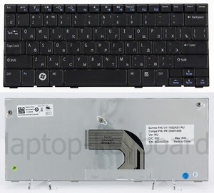 NEW Genuine Russian keyboard DELL INSPIRON Mini 1012 1018 /DE100-RUS