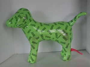 Collectible Victoria's Secret PINK Plush Neon Green Labrador Mascot Dog - Picture 1 of 10