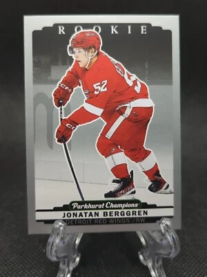 2022-23 Parkhurst Champions Jonatan Berggren Silver Parallel SP RC #313 - Image 1 of 2