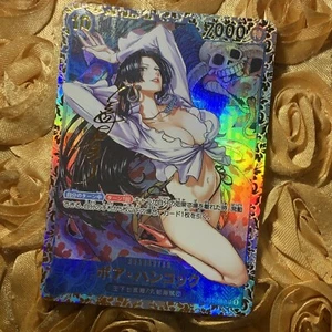 Boa Hancock ONE PIECE TEN Goddess Waifu Anime Holo Card Red Heels - Picture 1 of 5