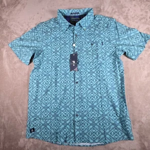 William Murray Golf Shirt Tie One On Polo Green New NWT Large L Rope Barbed Wire - Picture 1 of 11