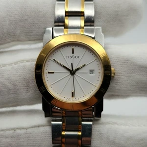 Tissot Ladies Two-Tone w/ White Dial Quartz Watch - Picture 1 of 15