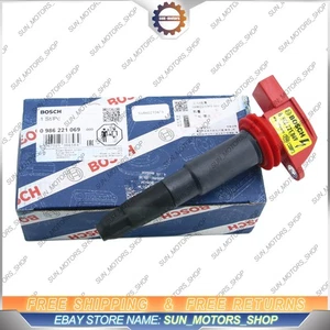 8X Ignition Coil 94860210414 BOSCH for Porsche Cayenne 92A Panamera 970 3.6 4.8L - Picture 1 of 5