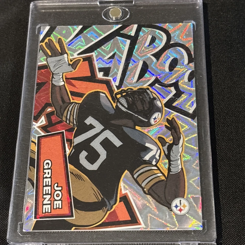 Panini Absolute Football Kaboom 2025! HORIZONTAL JOE GREENE ESTUCHE HIT!!!! Foto 1 de 3