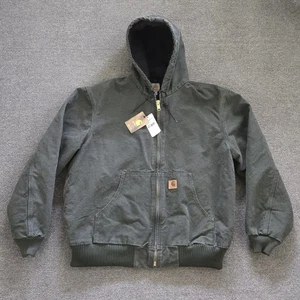 Carhartt Jacket Men's XL Sandstone Active J130MOS Green New With Tags - Picture 1 of 15