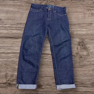 Patagonia Jeans Damen 27 blau Denim Boyfriend Crops Bio Baumwolle Outdoor - Bild 1 von 5