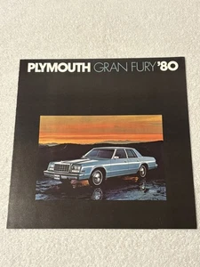 Original 1980 PLYMOUTH GRAN FURY SALES BROCHURE Ad Catalog - Picture 1 of 7