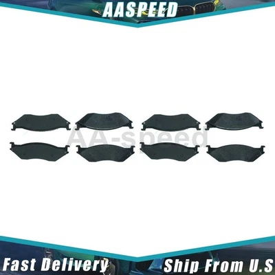 Pastilhas de freio dianteiras traseiras para International Harvester TerraStar 2015 2014 2013 2012 - Imagem 1 de 4