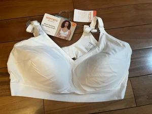 Warner’s Easy Does It Damen-BH ohne Bügel Light Lift weiß Größe 3XL Stil 0131 - Bild 1 von 8