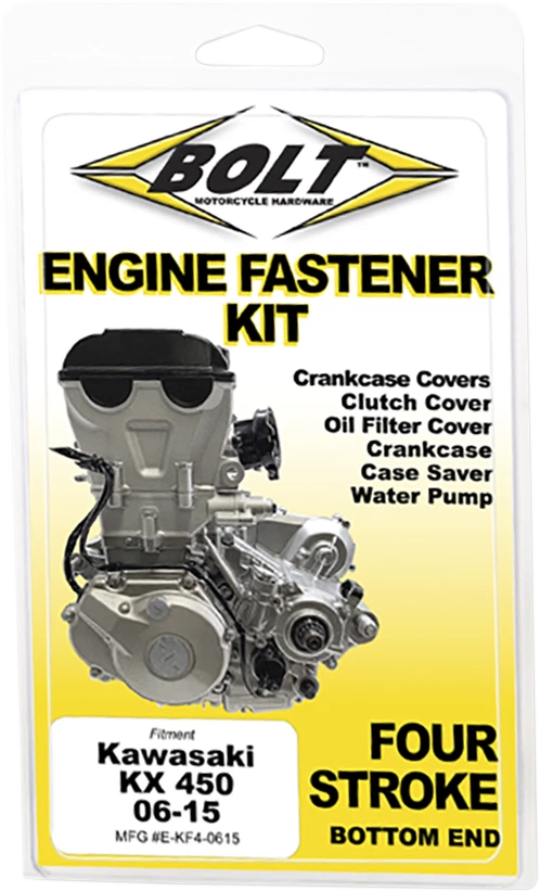 BOLT Engine Fastener Kit E-YF2-1418 for Yamaha YZ250FX, YZ250F, WR250F Foto 1 de 1