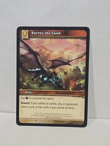 World of Warcraft TCG Survey the Land - March of the Legion 315/319 Common - Picture 1 of 2