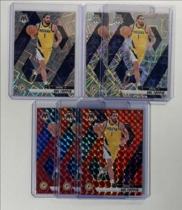[6] OBI TOPPIN 2024-25 MOSAICO NBA PREMIUM ROJO MOSAICO PRIZM PACERS Q2264 - Imagen 1 de 2