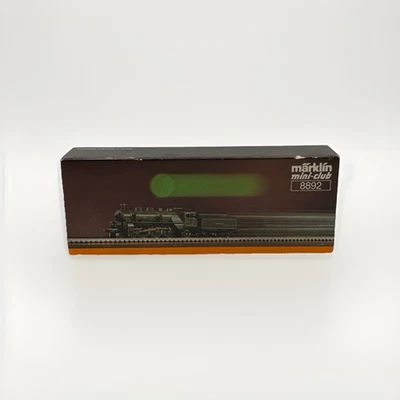 Marklin Mini-Club 8892 S 3/6 Steam Locomotive w/ Tender Z Scale Germany Untested - Image 1 of 4