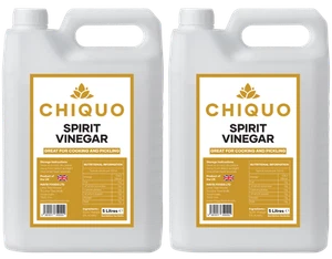 Chiquo White Spirit Vinegar, 5 Litre - Cooking / Cleaning / Pickling (Pack of 2) - Picture 1 of 7