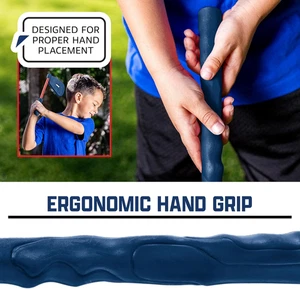 Kids Golf Set 28" Club with Oversized Head 2 Foam Balls Ergornomic Hand Grip - Picture 1 of 10