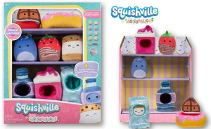 Squishville by Original Squishmallows: Confezione Accessori Macchina Snack - Foto 1 di 14