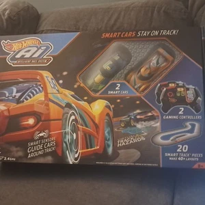 New HOT WHEELS Ai SMART CARS - Intelligent Race System 2 CARS & CONTROLLERS 2.4 - Picture 1 of 6