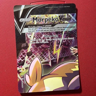 Morpeko V-Union SWSH287: Sword & Shield Promo Cards Holo - Near Mint! - Image 1 of 2